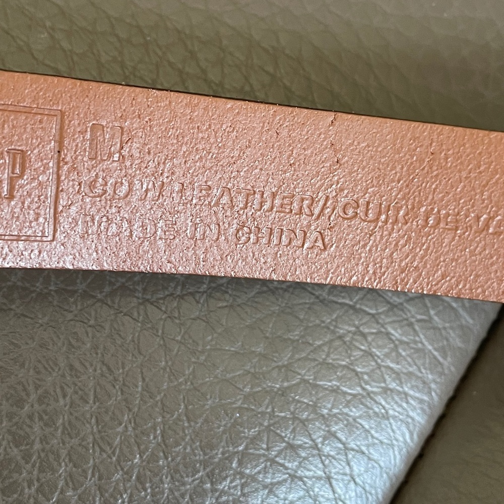 Unique And Special Leather Belt - Picture 3 of 3